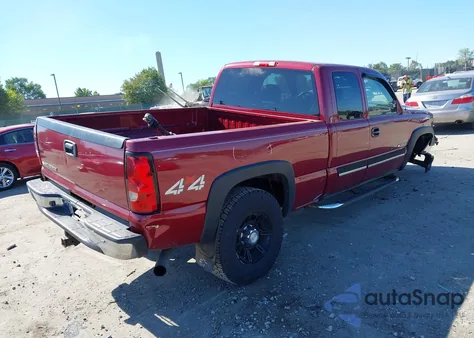 2006 Chevrolet Silverado Lt3 из США, поврежденный, VIN 1GCHK29D96E243722